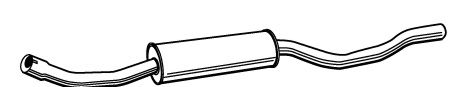 WALKER 04186 Предглушитель выхлопных газов для AUDI 80 (Ауди 80) WALKER 04186 Предглушитель выхлопных газов для AUDI 80 (Ауди 80)