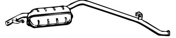 WALKER 04437 Глушитель выхлопных газов конечный для FIAT PANDA (Фиат Панда) WALKER 04437 Глушитель выхлопных газов конечный для FIAT PANDA (Фиат Панда)