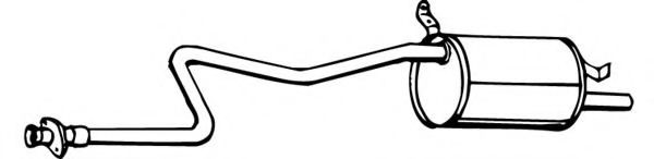 WALKER 07605 Глушитель выхлопных газов конечный для SUZUKI ALTO (Сузуки Алто) WALKER 07605 Глушитель выхлопных газов конечный для SUZUKI ALTO (Сузуки Алто)