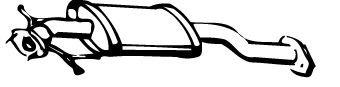WALKER 14622 Предглушитель выхлопных газов для MAZDA 626 III (Мазда 626 3) WALKER 14622 Предглушитель выхлопных газов для MAZDA 626 III (Мазда 626 3)