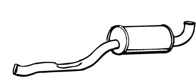 WALKER 16839 Средний глушитель выхлопных газов для VOLVO 960 (Вольво 960) WALKER 16839 Средний глушитель выхлопных газов для VOLVO 960 (Вольво 960)