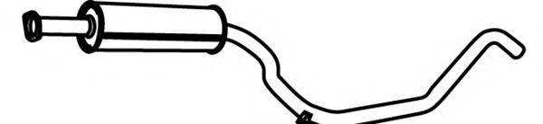 WALKER 17630 Средний глушитель выхлопных газов для OPEL KADETT E COMBO (Опель Кадэтт э комбо) WALKER 17630 Средний глушитель выхлопных газов для OPEL KADETT E COMBO (Опель Кадэтт э комбо)