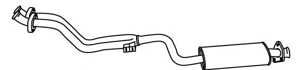 WALKER 19500 Предглушитель выхлопных газов для MERCEDESBENZ (Мерседес бенц) WALKER 19500 Предглушитель выхлопных газов для MERCEDESBENZ (Мерседес бенц)