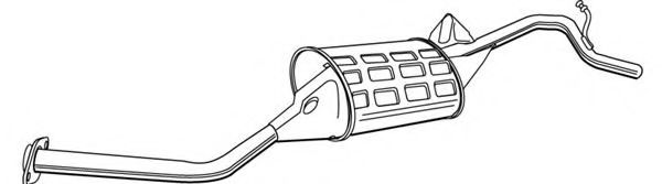 WALKER 21896 Глушитель выхлопных газов конечный для SUZUKI ALTO (Сузуки Алто) WALKER 21896 Глушитель выхлопных газов конечный для SUZUKI ALTO (Сузуки Алто)