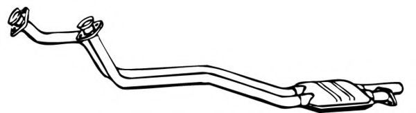 WALKER 22265 Предглушитель выхлопных газов для MERCEDESBENZ (Мерседес бенц)