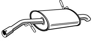 WALKER 22309 Глушитель выхлопных газов конечный для CITROëN (Cитроëн) WALKER 22309 Глушитель выхлопных газов конечный для CITROëN (Cитроëн)