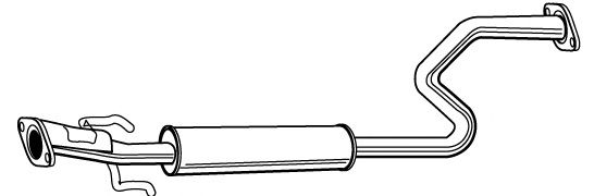 WALKER 22333 Средний глушитель выхлопных газов для ROVER 45 (Ровер 45) WALKER 22333 Средний глушитель выхлопных газов для ROVER 45 (Ровер 45)