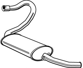 WALKER 23246 Глушитель выхлопных газов конечный для CITROëN (Cитроëн) WALKER 23246 Глушитель выхлопных газов конечный для CITROëN (Cитроëн)