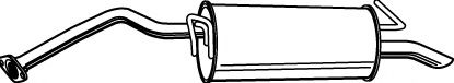WALKER 23673 Глушитель выхлопных газов конечный для TOYOTA PRIUS (Тойота/тоета Приус) WALKER 23673 Глушитель выхлопных газов конечный для TOYOTA PRIUS (Тойота/тоета Приус)