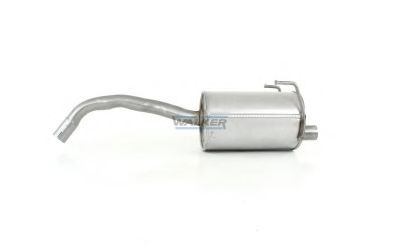 WALKER 23820 Глушитель выхлопных газов конечный для FIAT 500 C (Фиат 500 c) WALKER 23820 Глушитель выхлопных газов конечный для FIAT 500 C (Фиат 500 c)