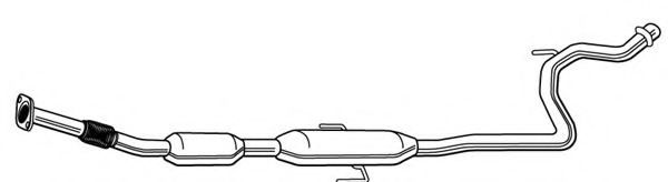 WALKER 28021 Катализатор 