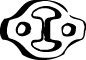 WALKER 80221 Резиновые полоски, система выпуска для FORD KA (Форд Ка) WALKER 80221 Резиновые полоски, система выпуска для FORD KA (Форд Ка)
