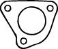 WALKER 81086 Прокладка, труба выхлопного газа для AUDI 100 (Ауди 100) WALKER 81086 Прокладка, труба выхлопного газа для AUDI 100 (Ауди 100)