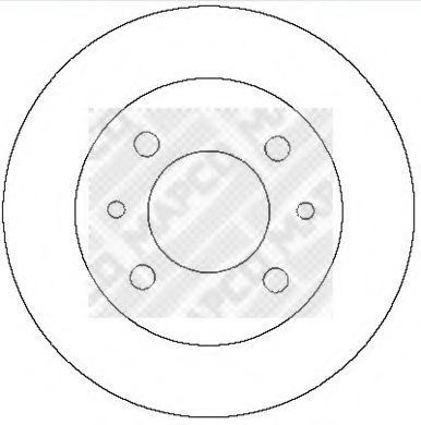 MAPCO 15270 Тормозной диск для HYUNDAI ACCENT II (Хендай Акцент 2) MAPCO 15270 Тормозной диск для HYUNDAI ACCENT II (Хендай Акцент 2)