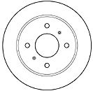 MAPCO 15507 Тормозной диск для NISSAN PRIMERA (Ниссан Примера) MAPCO 15507 Тормозной диск для NISSAN PRIMERA (Ниссан Примера)
