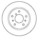 MAPCO 15534 Тормозной диск для MAZDA 626 III (Мазда 626 3) MAPCO 15534 Тормозной диск для MAZDA 626 III (Мазда 626 3)