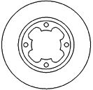 MAPCO 15588 Тормозной диск для SUBARU (Субару) MAPCO 15588 Тормозной диск для SUBARU (Субару)
