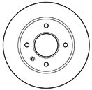 MAPCO 15728 Тормозной диск для FORD GRANADA (Форд Гранада) MAPCO 15728 Тормозной диск для FORD GRANADA (Форд Гранада)