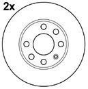 MAPCO 15749/2 Тормозной диск для OPEL CORSA A (Опель Cорса а) MAPCO 15749/2 Тормозной диск для OPEL CORSA A (Опель Cорса а)