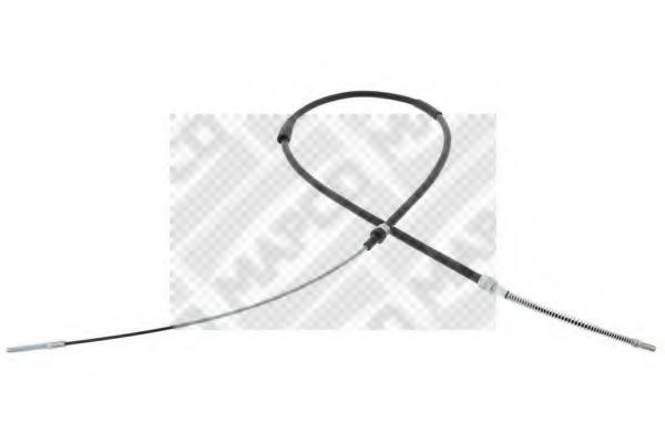 MAPCO 5781 Трос, стояночная тормозная система для SEAT (Сеат) MAPCO 5781 Трос, стояночная тормозная система для SEAT (Сеат)