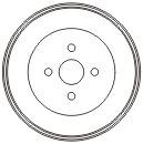 MAPCO 35590 Тормозной барабан 