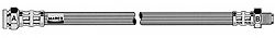 MAPCO 3792 Тормозной шланг для CITROËN JUMPER (CитроËн Жумпэр) MAPCO 3792 Тормозной шланг для CITROËN JUMPER (CитроËн Жумпэр)