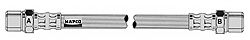 MAPCO 3945 Тормозной шланг для VOLKSWAGEN LT 40-55 I (Фольксваген Лт 40-55 и) MAPCO 3945 Тормозной шланг для VOLKSWAGEN LT 40-55 I (Фольксваген Лт 40-55 и)