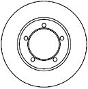 MAPCO 45534 Тормозной диск для DAIHATSU FEROZA (Дайхатсу Фэроза) MAPCO 45534 Тормозной диск для DAIHATSU FEROZA (Дайхатсу Фэроза)