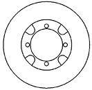 MAPCO 45541 Тормозной диск для MITSUBISHI GALANT III (Митсубиши/митсубиси Галант 3) MAPCO 45541 Тормозной диск для MITSUBISHI GALANT III (Митсубиши/митсубиси Галант 3)
