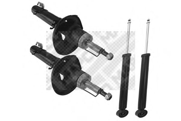 MAPCO 40905 Амортизатор для VOLKSWAGEN NOVO FUSCA (Фольксваген Ноvо фусcа) MAPCO 40905 Амортизатор для VOLKSWAGEN NOVO FUSCA (Фольксваген Ноvо фусcа)