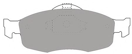 MAPCO 6368 Тормозные колодки для FORD MONDEO (Форд Мондэо) MAPCO 6368 Тормозные колодки для FORD MONDEO (Форд Мондэо)