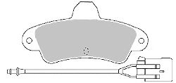 MAPCO 6392 Тормозные колодки для FORD MONDEO (Форд Мондэо) MAPCO 6392 Тормозные колодки для FORD MONDEO (Форд Мондэо)