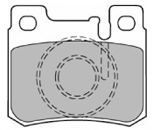 MAPCO 6409 Тормозные колодки для MERCEDES-BENZ C-CLASS (Мэрcэдэс-бэнз С класс) MAPCO 6409 Тормозные колодки для MERCEDES-BENZ C-CLASS (Мэрcэдэс-бэнз С класс)