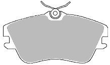 MAPCO 6414 Тормозные колодки для VOLKSWAGEN (Фольксваген) MAPCO 6414 Тормозные колодки для VOLKSWAGEN (Фольксваген)