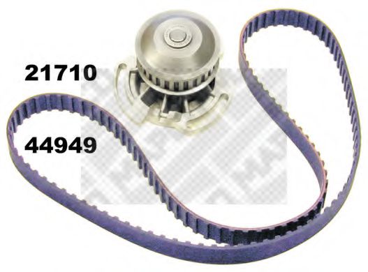 MAPCO 41850 Комплект ремня ГРМ для VOLKSWAGEN CORSAR (Фольксваген Cорсар) MAPCO 41850 Комплект ремня ГРМ для VOLKSWAGEN CORSAR (Фольксваген Cорсар)