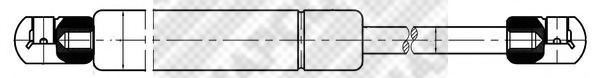 MAPCO 20202 Газовая пружина, крышка багажник для RENAULT 19 II (Рено 19 2) MAPCO 20202 Газовая пружина, крышка багажник для RENAULT 19 II (Рено 19 2)