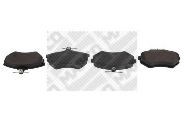 MAPCO 6390/1 Тормозные колодки для AUDI 90 (Ауди 90) MAPCO 6390/1 Тормозные колодки для AUDI 90 (Ауди 90)