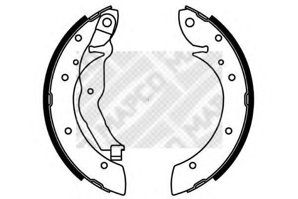 MAPCO 8130 Тормозные колодоки для RENAULT LAGUNA II ER (Рено Лагуна 2 ер) MAPCO 8130 Тормозные колодоки для RENAULT LAGUNA II ER (Рено Лагуна 2 ер)