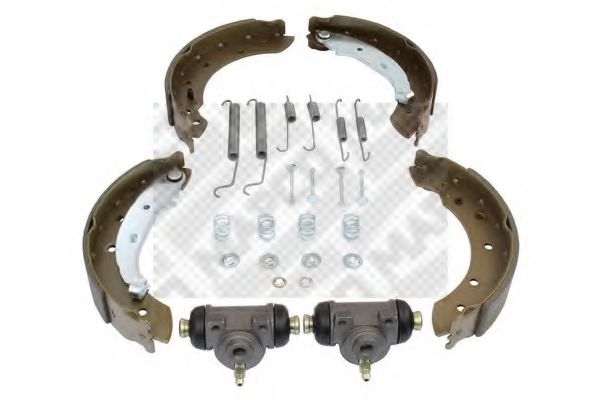 MAPCO 9739 Тормозные колодоки для CITROËN SAXO (CитроËн Саxо) MAPCO 9739 Тормозные колодоки для CITROËN SAXO (CитроËн Саxо)