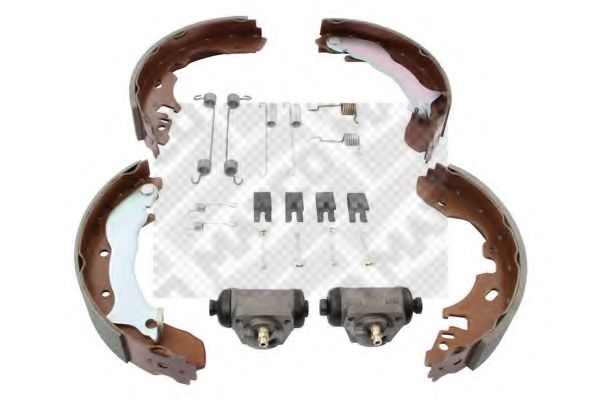 MAPCO 9753 Тормозные колодоки для FORD MONDEO (Форд Мондэо) MAPCO 9753 Тормозные колодоки для FORD MONDEO (Форд Мондэо)