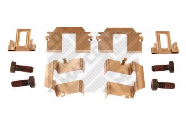 MAPCO 9314 Комплектующие, колодки дискового тормоза для VOLKSWAGEN T4 MULTIVAN (Фольксваген Т4 мултиvан) MAPCO 9314 Комплектующие, колодки дискового тормоза для VOLKSWAGEN T4 MULTIVAN (Фольксваген Т4 мултиvан)