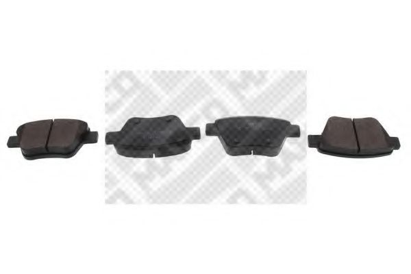 MAPCO 6959 Тормозные колодки для VOLKSWAGEN (Фольксваген) MAPCO 6959 Тормозные колодки для VOLKSWAGEN (Фольксваген)