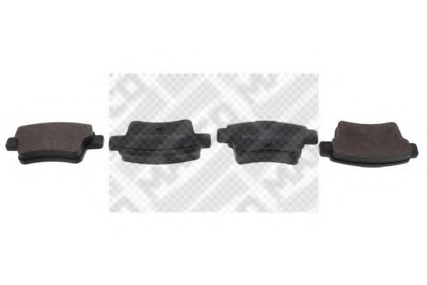 MAPCO 6962 Тормозные колодки для CITROËN C4 PICASSO I (CитроËн С4 пикассо 1) MAPCO 6962 Тормозные колодки для CITROËN C4 PICASSO I (CитроËн С4 пикассо 1)