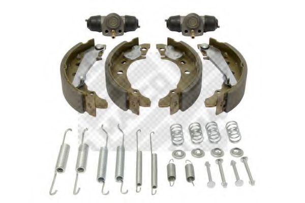 MAPCO 9736 Тормозные колодоки для VOLKSWAGEN CORSAR (Фольксваген Cорсар) MAPCO 9736 Тормозные колодоки для VOLKSWAGEN CORSAR (Фольксваген Cорсар)