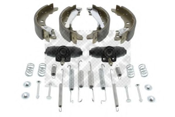 MAPCO 9755 Тормозные колодоки для VOLKSWAGEN POLO CLASSIC (Фольксваген Поло классик) MAPCO 9755 Тормозные колодоки для VOLKSWAGEN POLO CLASSIC (Фольксваген Поло классик)