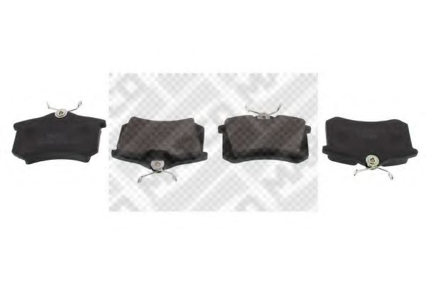 MAPCO 6302 Тормозные колодки для SEAT TOLEDO (Сеат Толэдо) MAPCO 6302 Тормозные колодки для SEAT TOLEDO (Сеат Толэдо)