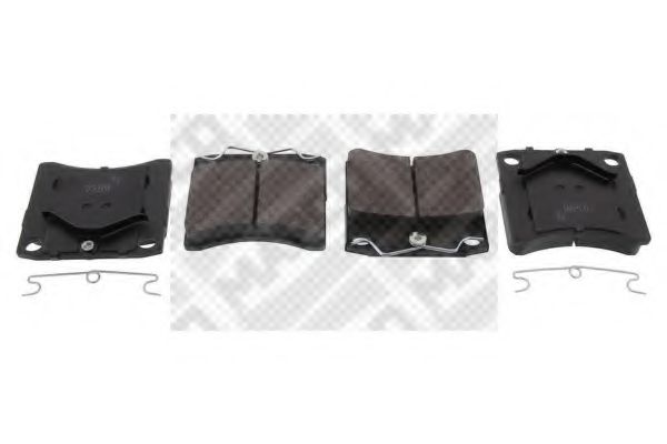 MAPCO 6383 Тормозные колодки для VOLKSWAGEN T4 MULTIVAN (Фольксваген Т4 мултиvан) MAPCO 6383 Тормозные колодки для VOLKSWAGEN T4 MULTIVAN (Фольксваген Т4 мултиvан)