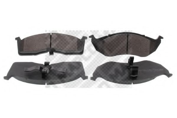 MAPCO 6488 Тормозные колодки для DODGE CARAVAN (Додж Караван) MAPCO 6488 Тормозные колодки для DODGE CARAVAN (Додж Караван)