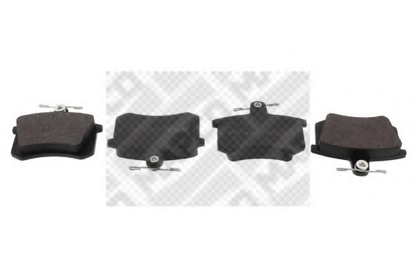 MAPCO 6314 Тормозные колодки для AUDI 90 (Ауди 90) MAPCO 6314 Тормозные колодки для AUDI 90 (Ауди 90)