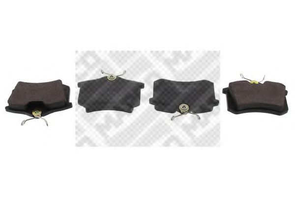 MAPCO 6492 Тормозные колодки для VOLKSWAGEN GOLF V (Фольксваген Гольф 5) MAPCO 6492 Тормозные колодки для VOLKSWAGEN GOLF V (Фольксваген Гольф 5)